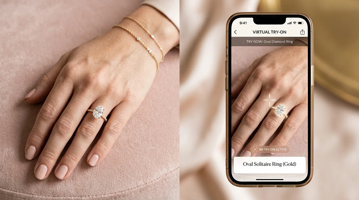 Virtual Jewelry Try-On: A Guide for Rings, Necklaces & Earrings